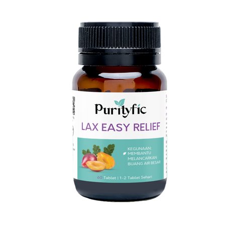 Purityfic Lax Easy Relief 60 Tablet